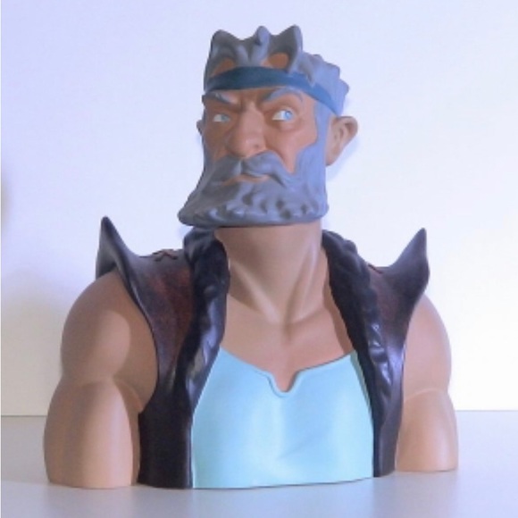 RARE Régis LOISEL Statue La Casa‎ Liliana Editions 1998- Buste de Dragon Vtg